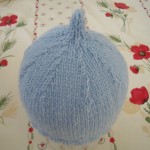 photo tricot modèle tricot facile bonnet bébé 5