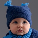 photo tricot modèle tricot facile bonnet bébé 8