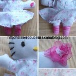 photo tricot modèle tricot hello kitty musical plush 7