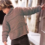 photo tricot modèle tricot jersey qui s enroule 8