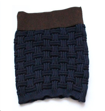 tricoter jupe femme