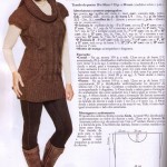 photo tricot modèle tricot robe pull 5