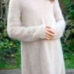 photo tricot modèle tricot robe pull 8