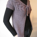 photo tricot modele de tricot en torsade 12