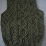 photo tricot modele de tricot en torsade 6