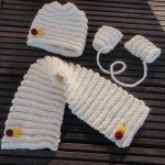 photo tricot modele tricot bebe echarpe 8