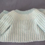 photo tricot modele tricot bebe simple 17