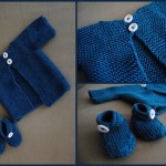 photo tricot modele tricot bebe simple 3