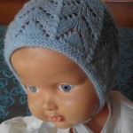 photo tricot modele tricot bonnet bebe naissance 13