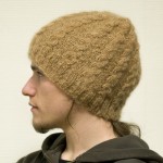 photo tricot modele tricot bonnet homme torsade 10