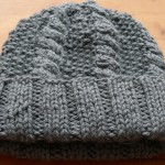 photo tricot modele tricot bonnet homme torsade 5