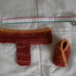 photo tricot modele tricot chausson adulte facile 16