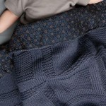 photo tricot modele tricot couverture bébé facile 13