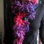 photo tricot modele tricot echarpe laine katia 11