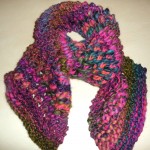 photo tricot modele tricot echarpe laine katia 4