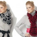 photo tricot modele tricot echarpe laine katia 9