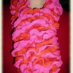 photo tricot modele tricot echarpe spirale 5