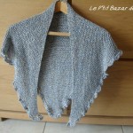 photo tricot modele tricot facile chale 12