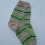 photo tricot modele tricot facile chaussette 11