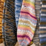 photo tricot modele tricot facile chaussette 2