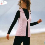 photo tricot modele tricot gilet femme sans manches 11