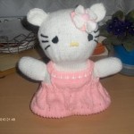 photo tricot modele tricot hello kitty rocaille 8