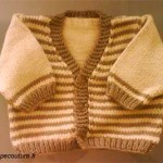 photo tricot modele tricot jersey fille 15