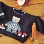 photo tricot modele tricot jersey ourson 8