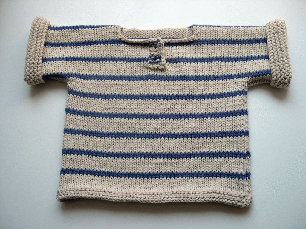 photo tricot modele tricot mariniere bebe 10