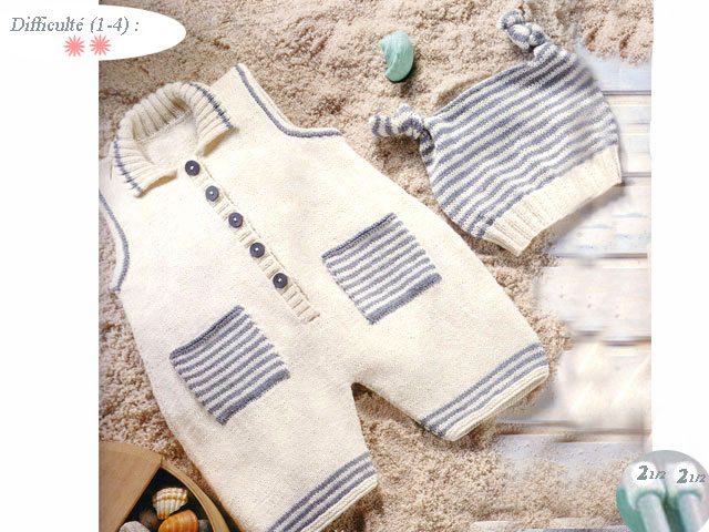 photo tricot modele tricot mariniere bebe 15