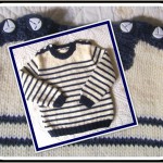 photo tricot modele tricot mariniere bebe 16