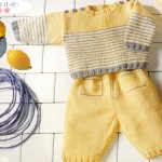 photo tricot modele tricot mariniere bebe 17