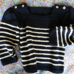 photo tricot modele tricot mariniere bebe 5