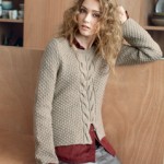 photo tricot modele tricot pull raglan femme 11