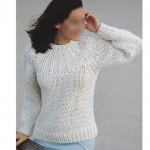photo tricot modele tricot pull raglan femme 14
