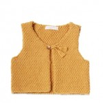 photo tricot modele tricot pull sans manche bebe 16