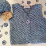 photo tricot modele tricot pull sans manche bebe 4