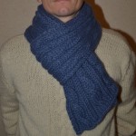 photo tricot modele tricoter echarpe 13