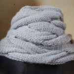 photo tricot modele tricoter echarpe tube 2