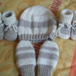 photo tricot modèle tricot chausson bébé gratuit 6