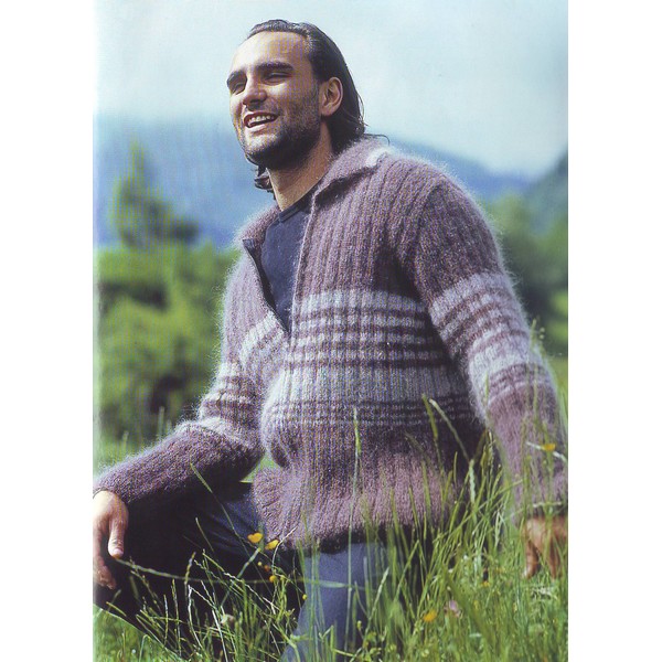 photo tricot modèle tricot gilet homme 10
