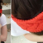 photo tricot modèle tricot headband 5