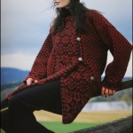 photo tricot modèle tricot jacquard norvégien 16