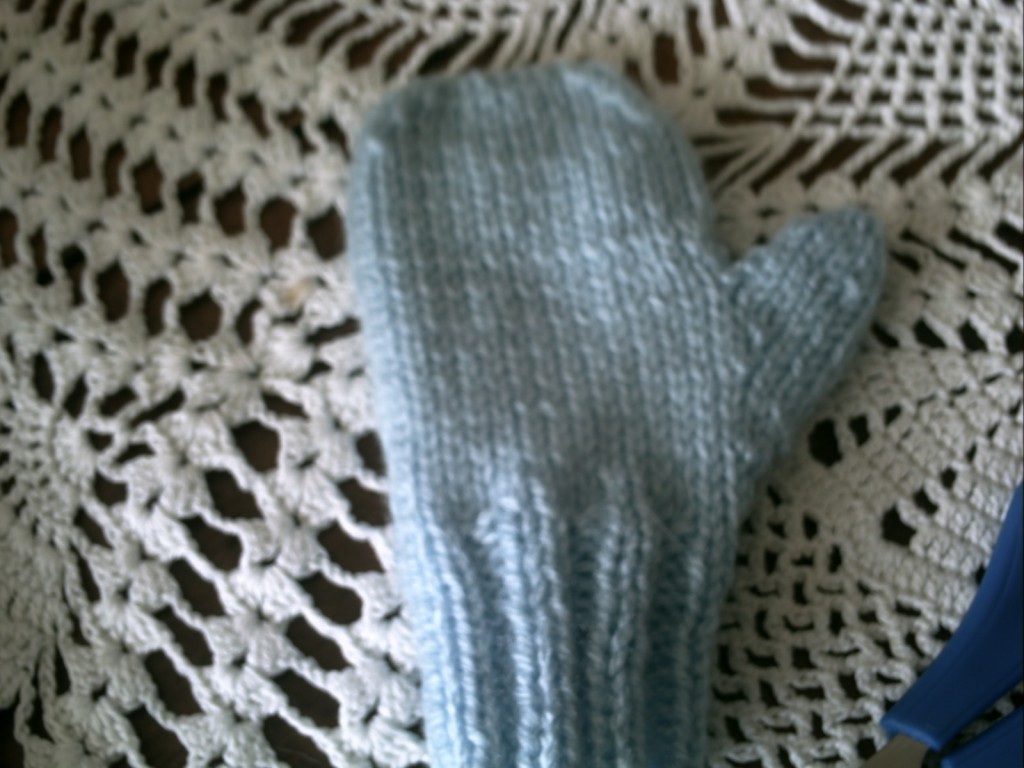 photo tricot modèle tricot moufles 5