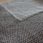 photo tricot modèle tricoter bébé une couverture 5
