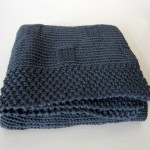 photo tricot modèle tricoter bébé une couverture 8