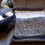 photo tricot modèle tricoter debutant une echarpe