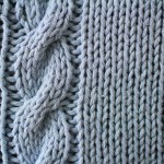 photo tricot modèle tricoter torsade un 7