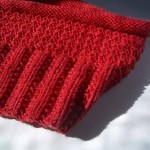 photo tricot modèle tricoter tour de cou circulaires 6