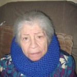 photo tricot modèle tricoté tour de cou main 8
